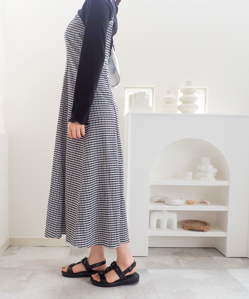 あしながおじさん(アシナガオジサン)の「フラワースタッズサンダル 1310267(サンダル・レディース・ブラック/シルバー・22.5cm/23cm/23.5cm/24cm/24.5cm)」の10枚目の写真