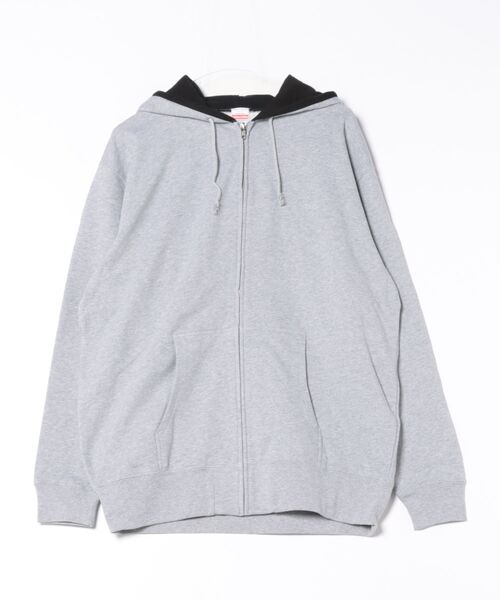 CERCA（チェルカ）の「United Athle/10.0オンス スウェット フルジップ パーカー（裏パイル）（パーカー・メンズ・ホワイト/グリーン/オリーブ/グレー系/パープル・SMALL/MEDIUM/X-LARGE）」の2枚目の写真