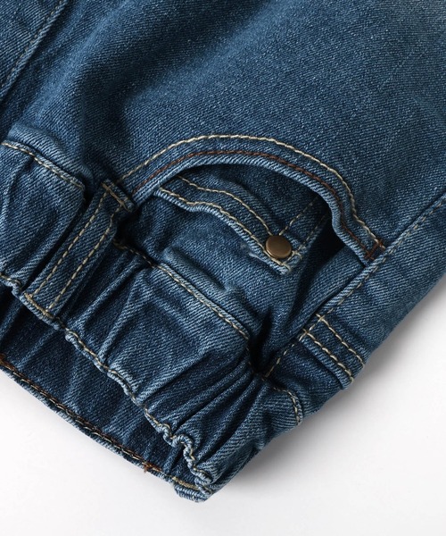 F.O.KIDS(エフオーキッズ)の「F.O.KIDS/エフオーキッズ ちょっとワイドなデニムパンツ 5分丈(デニムパンツ・キッズ・ネイビー/ライトブルー/ブルー・160/150/140)」の8枚目の写真