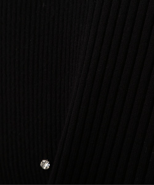 JILL by JILL STUART(ジルバイジルスチュアート)の「◇半袖ビジューコンパクトロゴニット(ニット/セーター・レディース・ブルー/ブラック/ホワイト系その他・FREE)」の9枚目の写真