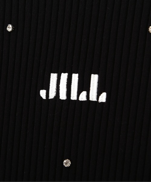 JILL by JILL STUART(ジルバイジルスチュアート)の「◇半袖ビジューコンパクトロゴニット(ニット/セーター・レディース・ブルー/ブラック/ホワイト系その他・FREE)」の14枚目の写真