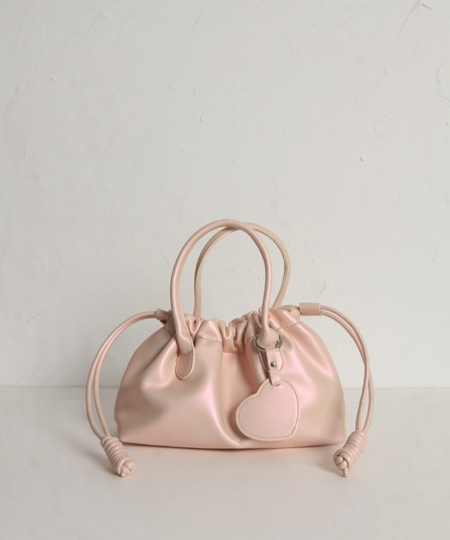 tocco closet（トッコ　クローゼット）の「【ZOZO限定】ハートチャーム付き2WAYショルダーバッグ（ショルダーバッグ・レディース・ピンク/アイボリー・FREE）」の20枚目の写真