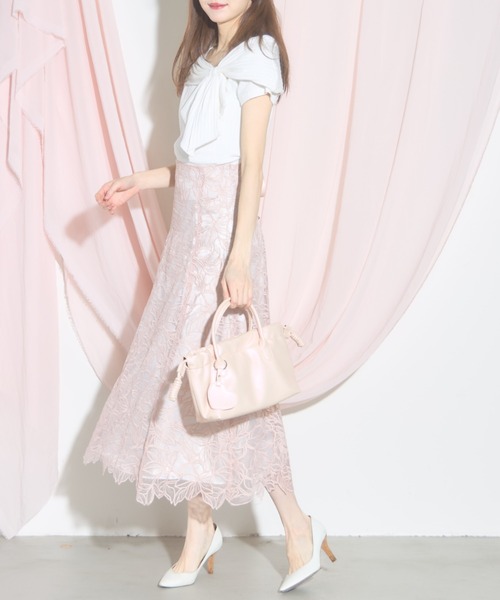 tocco closet（トッコ　クローゼット）の「【ZOZO限定】ハートチャーム付き2WAYショルダーバッグ（ショルダーバッグ・レディース・ピンク/アイボリー・FREE）」の14枚目の写真