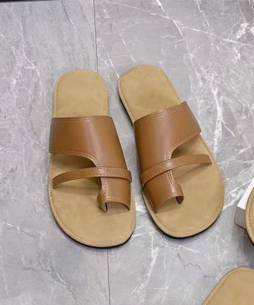 shoes365(シューズスリーシックスファイヴ)の「ストラップトングサンダル (SS)(サンダル・レディース・ブラック/ブラウン/シルバー・22.5cm/23.5cm/23.0cm/24.0cm/25.0cm/24.5)」の2枚目の写真