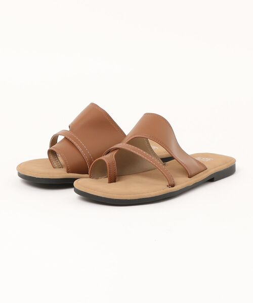 shoes365(シューズスリーシックスファイヴ)の「ストラップトングサンダル (SS)(サンダル・レディース・ブラック/ブラウン/シルバー・22.5cm/23.5cm/23.0cm/24.0cm/25.0cm/24.5)」の12枚目の写真