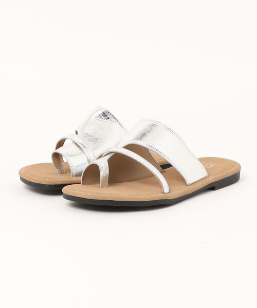shoes365(シューズスリーシックスファイヴ)の「ストラップトングサンダル (SS)(サンダル・レディース・ブラック/ブラウン/シルバー・22.5cm/23.5cm/23.0cm/24.0cm/25.0cm/24.5)」の13枚目の写真