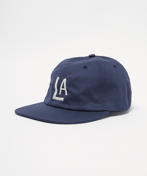 キャップ [ MLB] DENIM COOPERS BALL CAP MLB Coopers embossed logo denim structure ball cap NY (L