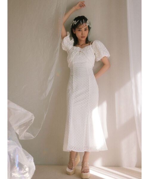 コットンレースキャミワンピース（ワンピース）｜RESEXXY（リゼクシー