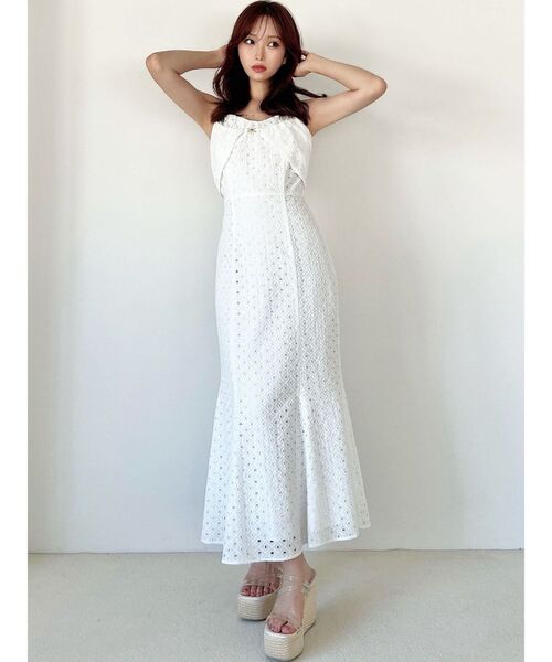 コットンレースキャミワンピース（ワンピース）｜RESEXXY