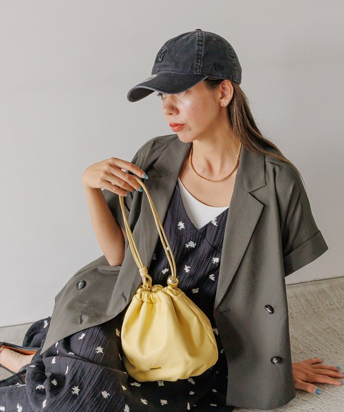 BAYFLOW（ベイフロー）の「マルチWAYキンチャクショルダー（ショルダーバッグ・レディース・ブラック/アイボリー/イエロー・FREE）」の3枚目の写真