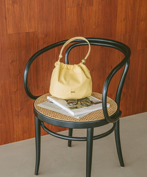 BAYFLOW（ベイフロー）の「マルチWAYキンチャクショルダー（ショルダーバッグ・レディース・ブラック/アイボリー/イエロー・FREE）」の7枚目の写真