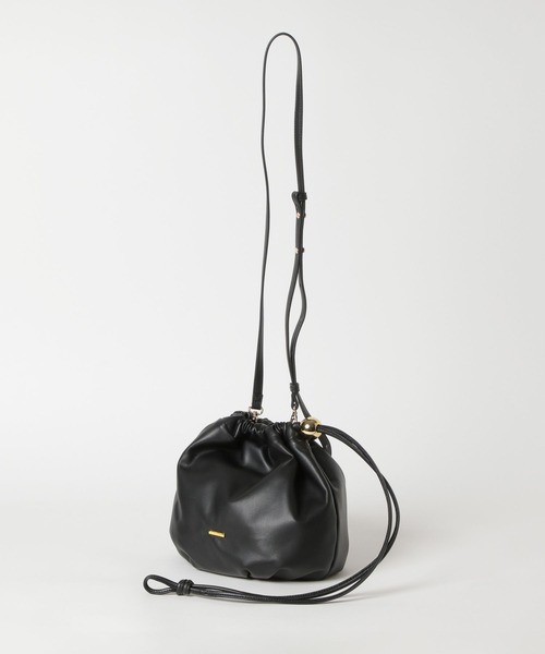 BAYFLOW（ベイフロー）の「マルチWAYキンチャクショルダー（ショルダーバッグ・レディース・ブラック/アイボリー/イエロー・FREE）」の9枚目の写真