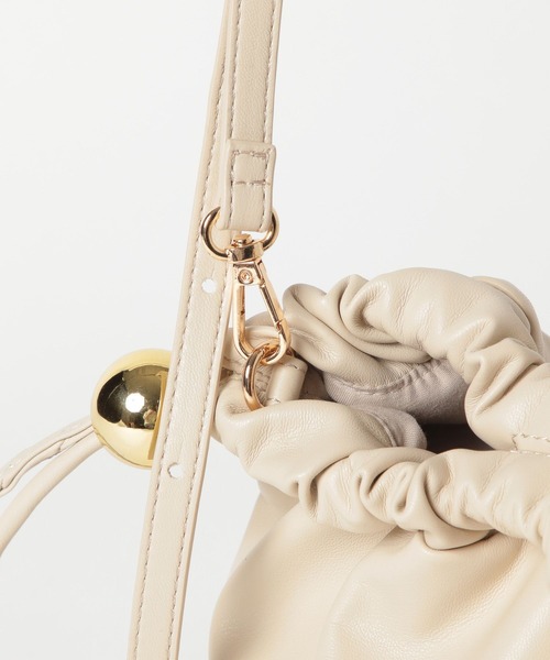 BAYFLOW（ベイフロー）の「マルチWAYキンチャクショルダー（ショルダーバッグ・レディース・ブラック/アイボリー/イエロー・FREE）」の16枚目の写真