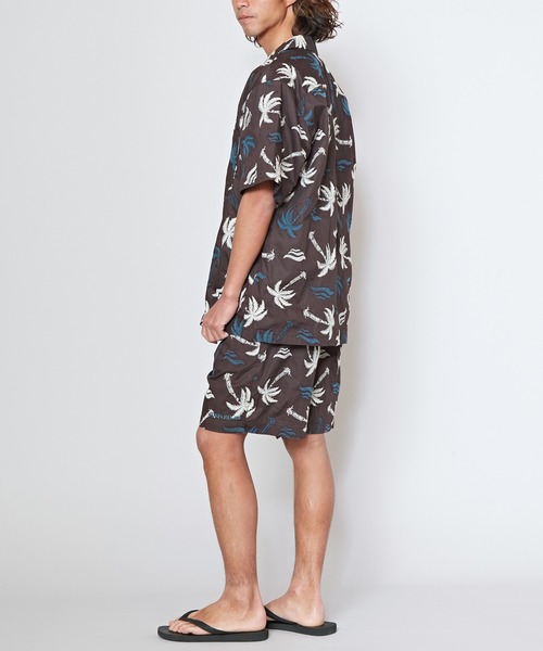 Kahiko(カヒコ)の「【Kahiko】SURF&Palms ガルシアMEN'Sハーフパンツ(その他パンツ・メンズ・ホワイト/ブラック/カーキ・FREE)」の7枚目の写真