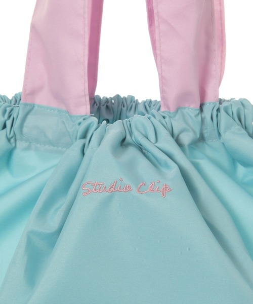 studio CLIP（スタディオクリップ）の「はっ水レインバッグ（エコバッグ/サブバッグ・レディース・ダークブラウン/ブルー/グレー/イエロー・FREE）」の18枚目の写真