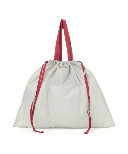 studio CLIP（スタディオクリップ）の「はっ水レインバッグ（エコバッグ/サブバッグ・レディース・ダークブラウン/ブルー/グレー/イエロー・FREE）」の6枚目の写真