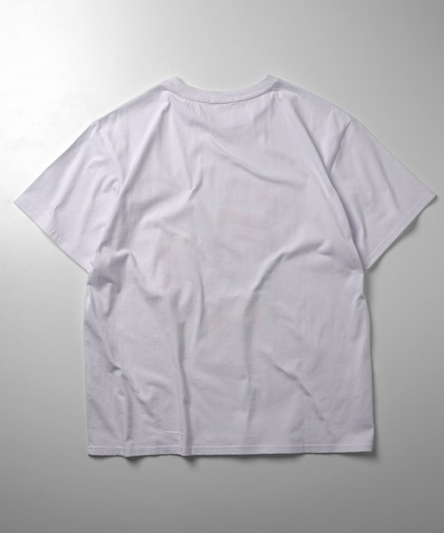 ILL'S(イルズ)の「キャットフラワー フロントプリント 半袖Tシャツ レディース 【Soure】(Tシャツ/カットソー・メンズ・ホワイト/ピンク/パープル・FREE)」の5枚目の写真