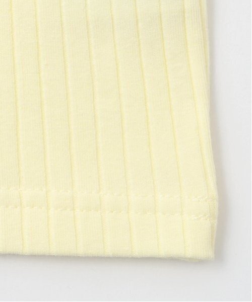 minimal（ミニマル）の「オフショルダーTシャツ（Tシャツ/カットソー・キッズ・イエロー/サックスブルー/ラベンダー/ブラック・100cm/110cm/120cm/130cm/140cm）」の5枚目の写真