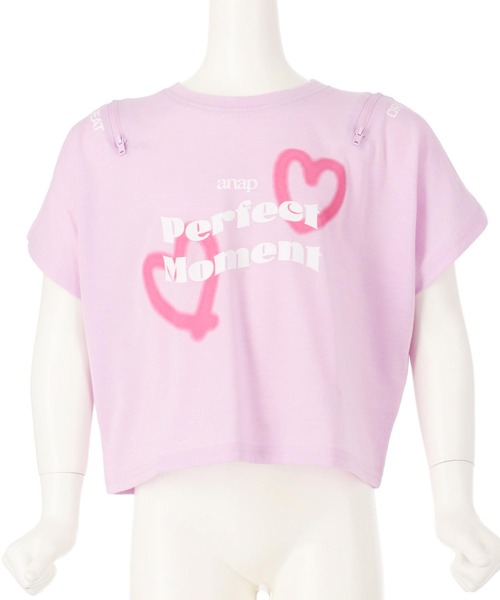 AREA 売れ筋商品|||エリア Tシャツ トップス レディース Tops Pink ジュニア(ガールズ) CREW 半袖Tシャツ 「定番」 G1620002-PK