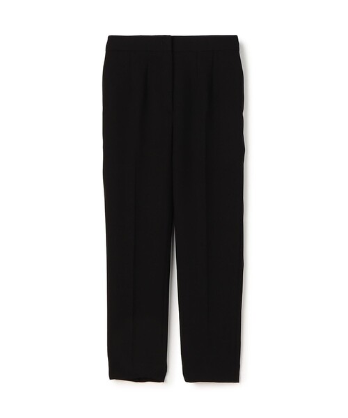 BALLSEY（ボールジィ）の「ライトダブルクロス テーパードパンツ（スラックス・レディース・ブラック/ライトベージュ・34/36/38/32）」の2枚目の写真