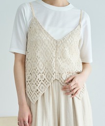 meilmada | レースキャミソール(キャミソール)