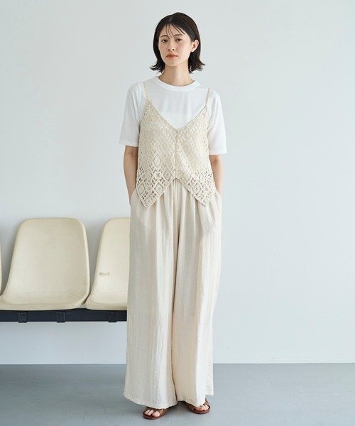 meilmada（メイルマダ）の「レースキャミソール（キャミソール・レディース・ライトベージュ・FREE）」の7枚目の写真