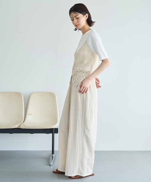 meilmada（メイルマダ）の「レースキャミソール（キャミソール・レディース・ライトベージュ・FREE）」の9枚目の写真