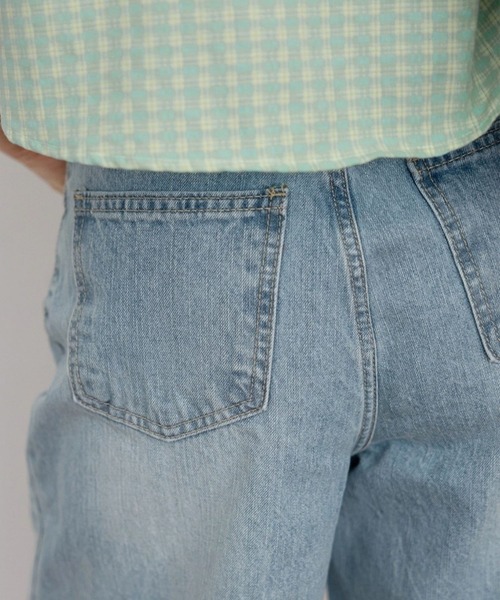 3.3 Field Trip （3.3フィールドトリップ）の「3.3 Field Trip／フレアデニムパンツ（デニムパンツ・レディース・ブルー・SMALL/MEDIUM）」の18枚目の写真