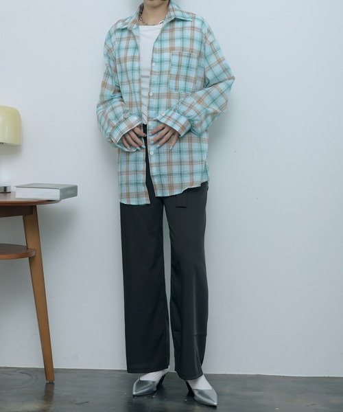 SEN TOKYO(セントーキョー)の「リラックス感と上品さ。ウエストリボンイージーパンツ(その他パンツ・レディース・ブラック/グレー/アイボリー/ブラウン・FREE)」の14枚目の写真