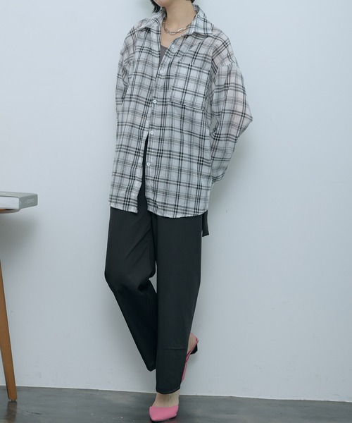 SEN TOKYO(セントーキョー)の「リラックス感と上品さ。ウエストリボンイージーパンツ(その他パンツ・レディース・ブラック/グレー/アイボリー/ブラウン・FREE)」の16枚目の写真