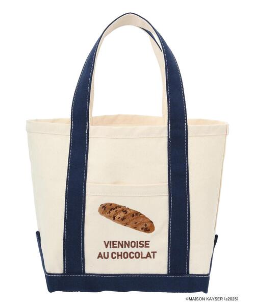 Samansa Mos2（サマンサ モスモス）の「【MAISON KAYSER】刺繍キャンバスバッグ（ハンドバッグ・レディース・キャメル/ネイビー・F）」の21枚目の写真
