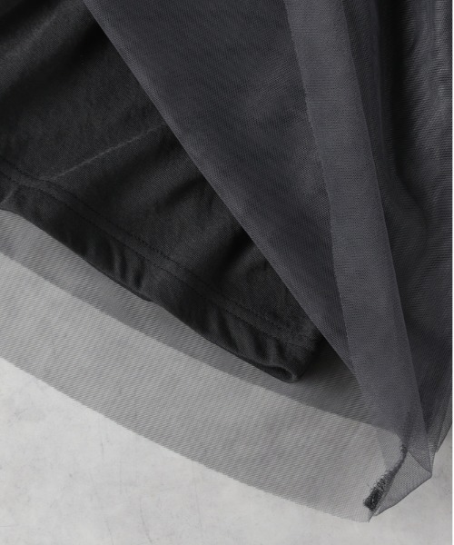 Right-on（ライトオン）の「【VIVIAN BLUE】裾チュールワンピース（その他トップス・キッズ・ホワイト/イエロー・140/150/160/130）」の9枚目の写真