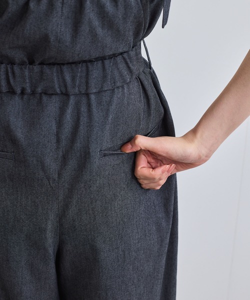 VIS(ビス)の「ベルト付きベアサロペット(サロペット/オーバーオール・レディース・ブラック系その他/ブルー・FREE)」の17枚目の写真