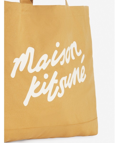新作★MAISON KITSUNE*気品溢れる*ハイサマーキャンバストート セール】HIGH SUMMER CANVAS TOTE（トートバッグ）｜Maison