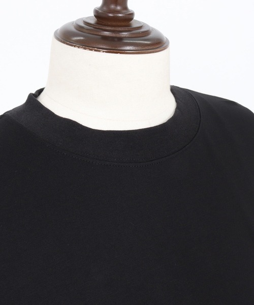 CAMBIO(カンビオ)の「mlt5280- Switch Jacquard Ponti Cut sew カットソー(Tシャツ/カットソー・メンズ・ホワイト/ブラック・S/M/L)」の16枚目の写真