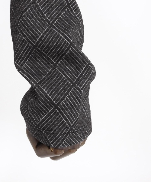 CAMBIO(カンビオ)の「mlt5280- Switch Jacquard Ponti Cut sew カットソー(Tシャツ/カットソー・メンズ・ホワイト/ブラック・S/M/L)」の18枚目の写真