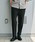 STUDIOUS�i�X�e���f�B�I�X�j�́uSUMMER WOOL TAPERED SLACKS�i�X���b�N�X�j�v�b�u���b�N