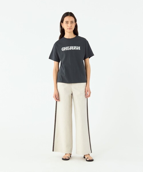 コットンロゴプリント Tシャツ（Tシャツ/カットソー）｜MACPHEE