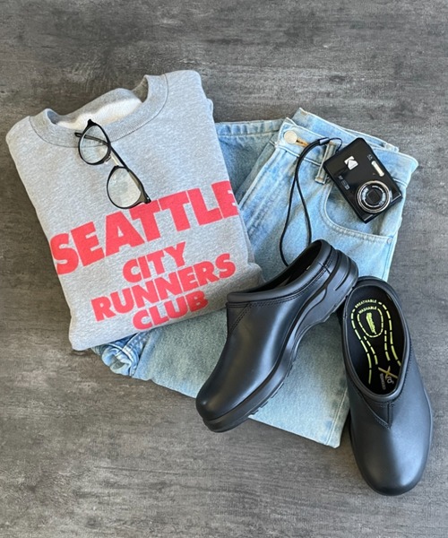 Blundstone（ブランドストーン）の「[BLUNDSTONE/ブランドストーン] オルテライン クロッグシューズ ブラックスムースレザー（その他シューズ・レディース・ブラック・7/8/5/4）」の6枚目の写真