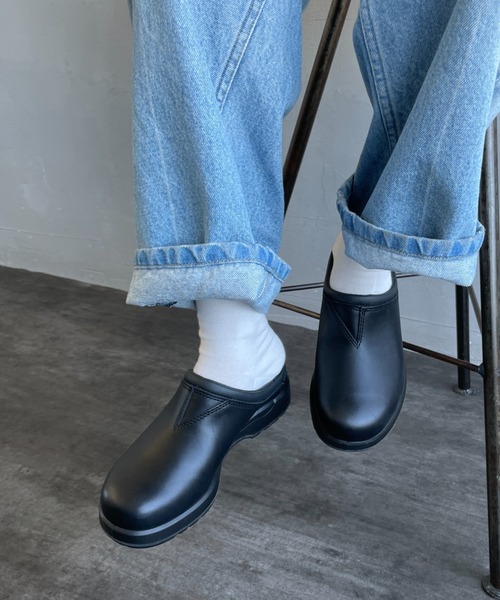 Blundstone（ブランドストーン）の「[BLUNDSTONE/ブランドストーン] オルテライン クロッグシューズ ブラックスムースレザー（その他シューズ・レディース・ブラック・7/8/5/4）」の4枚目の写真