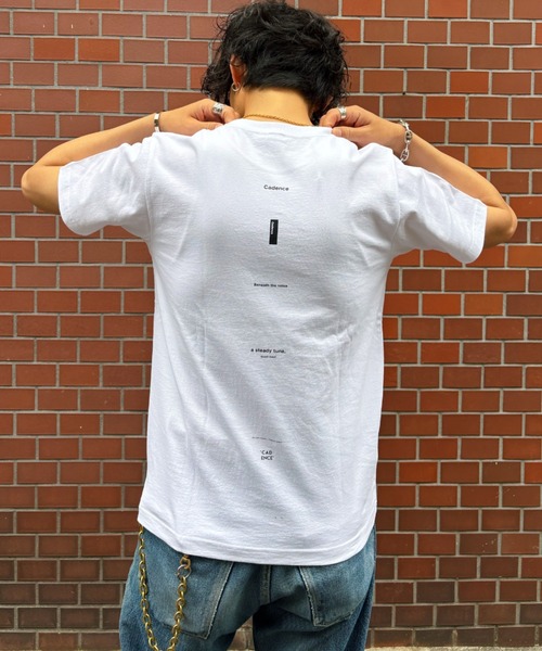 B'day(ビーデイ)の「ヘヴィウェイト天竺 プリント 半袖 クルーネック コットン100%(Tシャツ/カットソー・メンズ・ブラック/ホワイト/ブルーグリーン・LARGE/MEDIUM)」の7枚目の写真