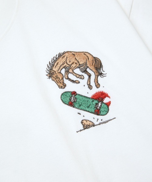 rehacer(レアセル)の「rehacer : Chill Hop Relax Fit T-shirt / チルホップ リラックス Tシャツ(Tシャツ/カットソー・メンズ・グリーン/ホワイト/スミクロ・LARGE/X-LARGE/SMALL/MEDIUM)」の5枚目の写真