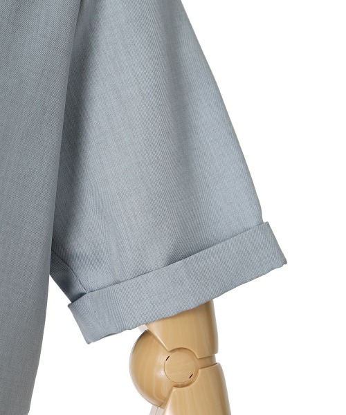 F i.n.t（フィント）の「スカーフタイ付きバイカラーワンピース　【1枚で快適】夏服（ワンピース・レディース・ライトイエロー/ライトグリーン/ブルーグレー・FREE）」の14枚目の写真