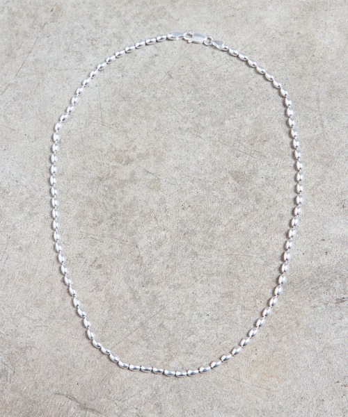 Magine（マージン）の「925 SILVER OVAL BALL CHAIN NECKLACE 45cm