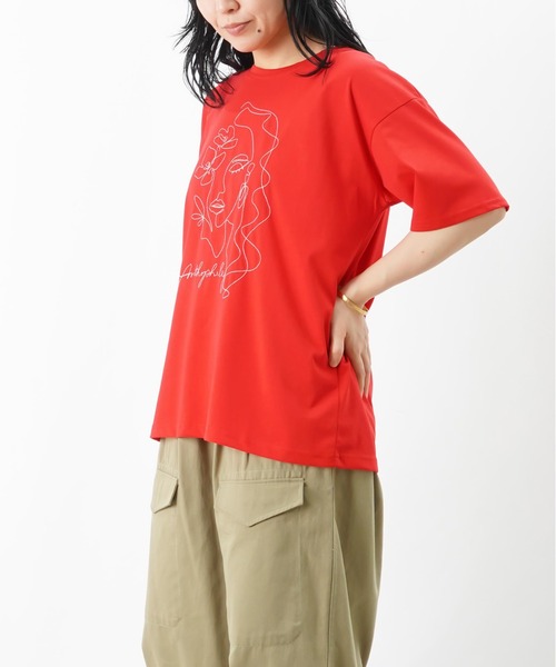 LUCA - ロゼ★プロフィール必読【新品・未使用】ルカ カットソー セール】LC/LLL ステッチデザインT（Tシャツ/カットソー）｜LUCA