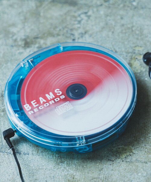 ポータブルプレーヤー BEAMS RECORDS Clear Portable CD Player Clear Portable CD Player（CD）｜BEAMS RECORDS（ビームス