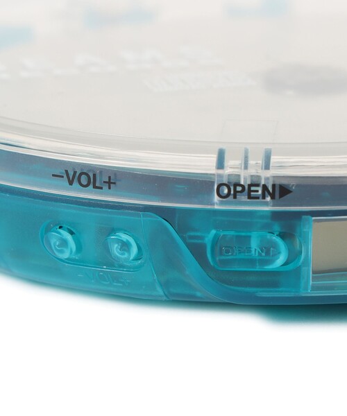 BEAMS RECORDS（ビームスレコーズ）の「Clear Portable CD Player（CD・メンズ・ブルー・ONE SIZE）」の22枚目の写真