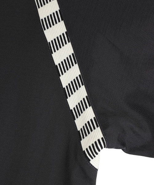 marka（マーカ）の「marka / マーカ：BOWLING SHIRT - CUPRO ORGANIC COTTON VIYELLA -：M25B-08SH01B[COR]（Tシャツ/カットソー・メンズ・チャコールグレー・2(M)/1(S)）」の9枚目の写真