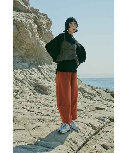 ボトムス　ズボン　パンツ　ommo OMMO ONLINE STORE / WAIST TUCK WIDE PT