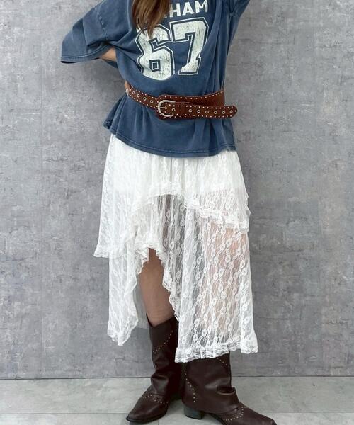 WEGO（ウィゴー）の「WEGO/スタッズデザインサッシュベルト（ベルト・レディース・ブラック/ブラウン・FREE）」の4枚目の写真